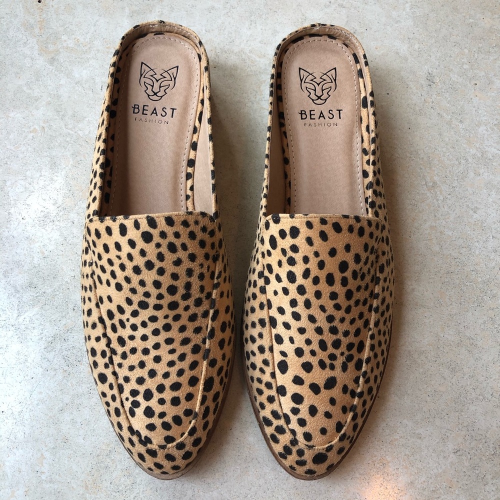 Animal Print Mules NWT Women’s Size 6.5 - Picture 5 of 8